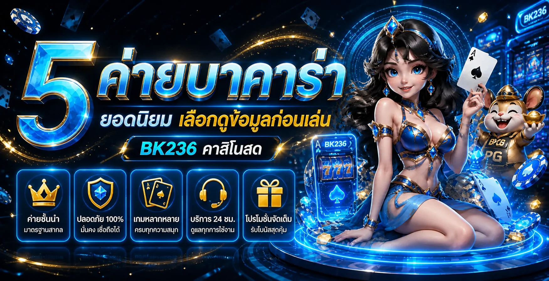 คู่มือ BK236 คาสิโนสดและบาคาร่า
